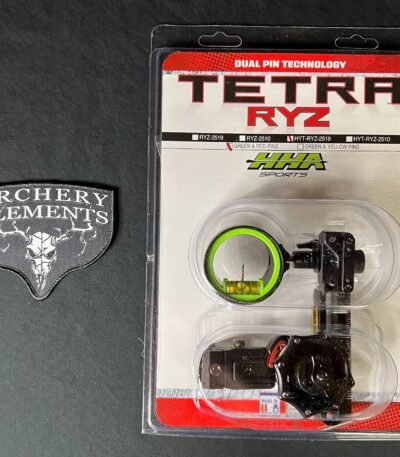 HHA TETRA RYZ Multi .019 Hoyt Edition Green and Red Pins - Elite Compound Bows & Tagpoint Inc.