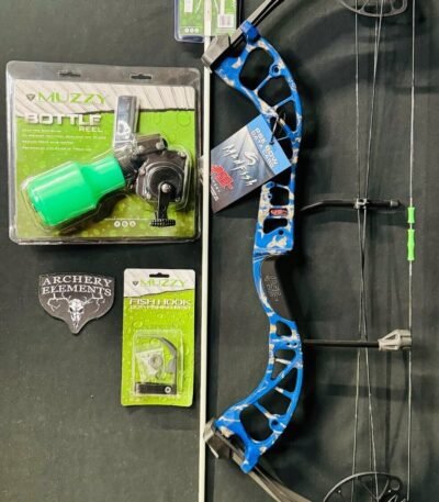 PSE D3 Blue Bowfishing Compound Bow - Elite Compound Bows & Tagpoint Inc.
