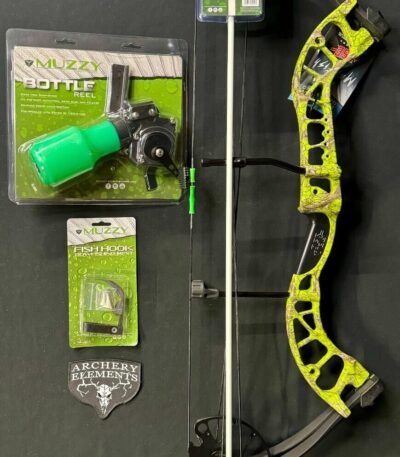 PSE D3 Green Bowfishing Compound Bow - Elite Compound Bows & Tagpoint Inc.