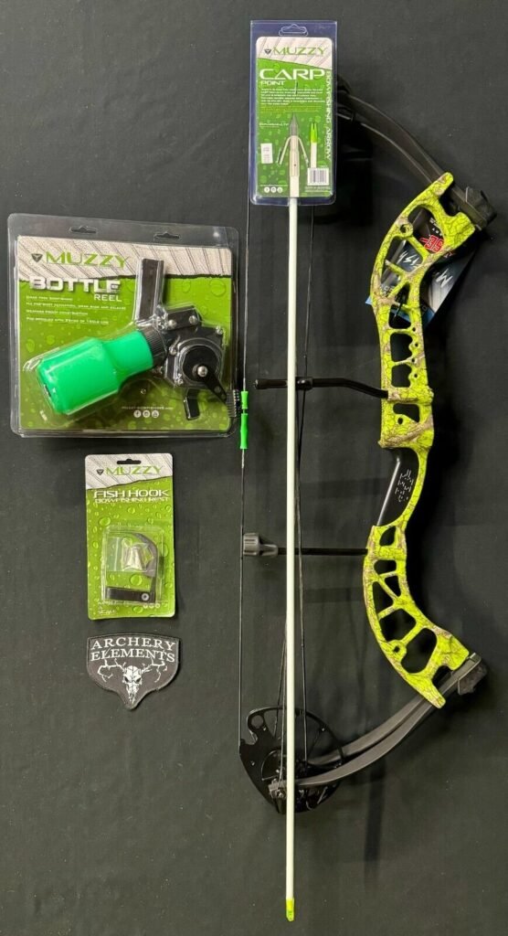 PSE D3 Green Bowfishing Compound Bow - Elite Compound Bows & Tagpoint Inc.